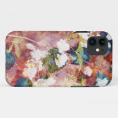 トレンディーカッコいいのの花のパターン Case-Mate iPhoneケース (裏面(横))