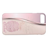 トレンディーカッコいいパイナップルパーソナライズされた- Case-Mate iPhoneケース (裏面(横))