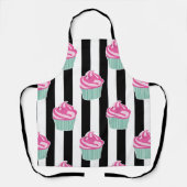 トレンディーカッコいいブラック&ウィーズ エプロン (正面)