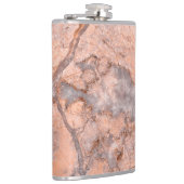 トレンディーカッコいい大理石テクスチャ フラスク (右)