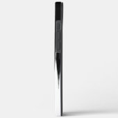 トレンディーカッコいい抽象芸術オレンジとブラック Case-Mate iPhoneケース (裏面 / 左)