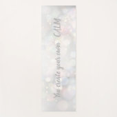 トレンディーカッコいい《写真》ぼけ味 – 独自の冷静さを作成 ヨガマット (正面)