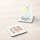 トレンディーカボチャのスパイスで全てを素晴らしい コースター (右側)