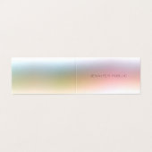 トレンディーカラフルエレガントモダンシンプルプロフェッショナル 名刺 (外部フラット)