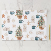 トレンディーカラフルクリスマスパターン |水彩 ペーパーパッド (インサイチュ)