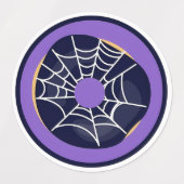 トレンディーカラフルコレクションのハロウィンステッカー ラベル (デザイン1)