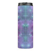 トレンディーカラフルストライプのグリッターゲート タンブラー (裏面)