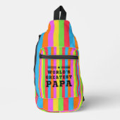 トレンディーカラフルズベストパパ スリングバッグ (正面)