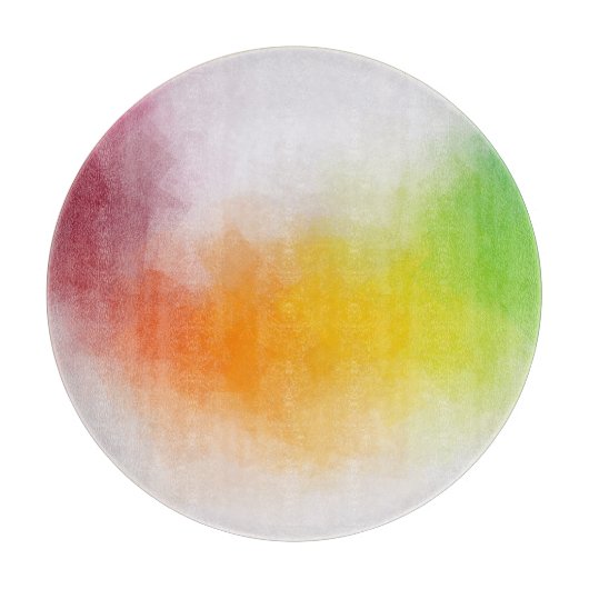 トレンディーカラフルテンプレートモダン抽象芸術 カッティングボード (正面)