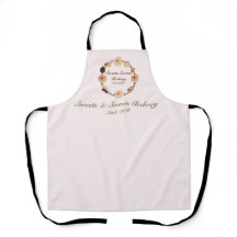 トレンディーカラフルピンクスイーツベーカリーロゴ