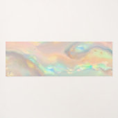 トレンディーカラフルフェイクホログラフィック光学 ヨガマット (裏面(横))