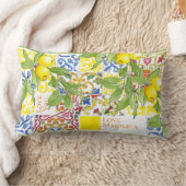 トレンディーカラフルマイタリアンジョリカタイル ランバークッション (ブランケット)