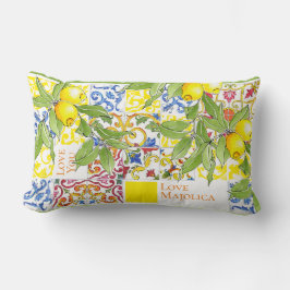 トレンディーカラフルマイタリアンジョリカタイル ランバークッション