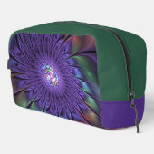 トレンディーカラフルモダン抽象芸術フラクタル花 ドップキット (右コーナー)