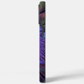 トレンディーカラフルモダン抽象芸術フラクタル花 Case-Mate iPhoneケース (裏面 / 左)