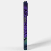 トレンディーカラフルモダン抽象芸術フラクタル花 Case-Mate iPhoneケース (裏面 / 右)