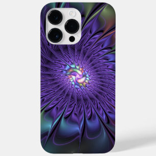トレンディーカラフルモダン抽象芸術フラクタル花 Case-Mate iPhone 14 PRO MAXケース