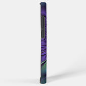 トレンディーカラフルモダン抽象芸術フラクタル花 SAMSUNG GALAXYケース (右側面)