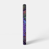 トレンディーカラフルモダン抽象芸術フラクタル花 SAMSUNG GALAXYケース (左側面)