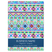 トレンディーカラフル先住民アステカトバル クリップボード (裏面)