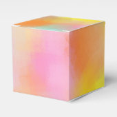 トレンディーカラフル抽象芸術エレガントアート フェイバーボックス (正面サイド)