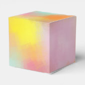 トレンディーカラフル抽象芸術エレガントアート フェイバーボックス (裏面サイド)