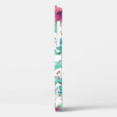 トレンディーカラフル水彩花模様 Case-Mate iPhoneケース (裏面 / 左)