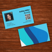 トレンディーカラフルQRコード写真