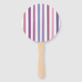 トレンディーカラーウェイズガールベビーシャワー ハンドファン (裏面)