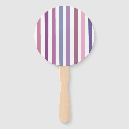 トレンディーカラーウェイズガールベビーシャワー ハンドファン (裏面)