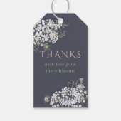 トレンディーカラーウェイズベビーズブレスベイビーシャワー ギフトタグ (正面)