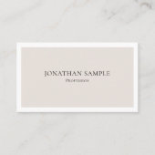 トレンディーカラーミニマルモダンスタイリッシュデザイン 名刺 (正面)