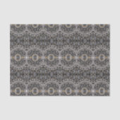 トレンディーガーリーシックファッションヴィンテージブラックアートデコ 薄葉紙 (正面)