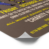 トレンディーキッズドレスデカジュアルィーデイファンレイザー広告 ポスター (角)