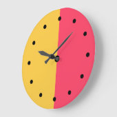 トレンディーキモダンッチンアクリル壁掛け ラージ壁時計 (傾斜)