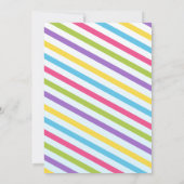 トレンディーキャンディスイート16 招待状 (裏面)