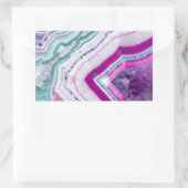 トレンディーキュートアゲテゲード 長方形シール (バッグ)