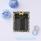 トレンディーキリンプリントイエローボウブティックプライス チラシ (シングル)