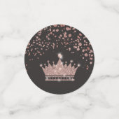 トレンディーキンセアニェラパーティーデコール | バラ金ゴールドグラム コンフェッティ (スモール正面)