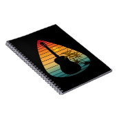 トレンディーギターピックサンセット ノートブック (右側)