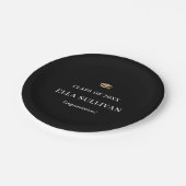 トレンディーギャラリー編集可能カラーグラードパーティープレート ペーパープレート (アングル)