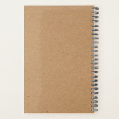 トレンディークラフトモダンモノグラムウィークリー プランナー手帳 (裏面)