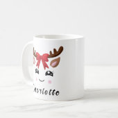 トレンディークリスマストナカイ コーヒーマグカップ (正面左)