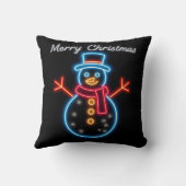 トレンディークリスマスネオンホリデーコレクション クッション (裏面)