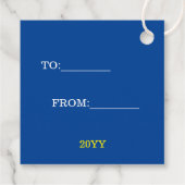 トレンディークリスマスネオンホリデーコレクション フェイバータグ (裏面)