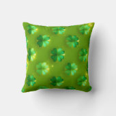 トレンディークローバー4リストグリーンコレクション クッション (裏面)