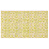 トレンディークールイエローバナナ熱帯果実パターン テーブルクロス (正面(横))