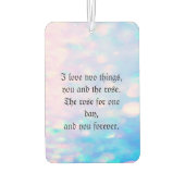 トレンディークールグリッター空気清浄機 カーエアーフレッシュナー (裏面)