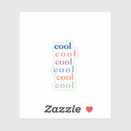 トレンディークールシック用シールタイポグラフィ シール (シート)