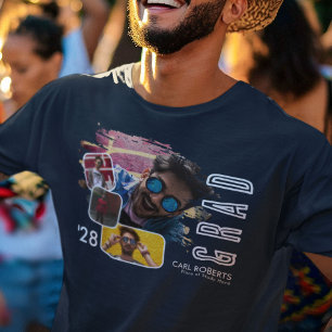 トレンディークールスマッジ4フォトコラージグラード Tシャツ